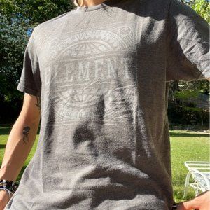 Vintage Faded Gray Element Tee Shirt